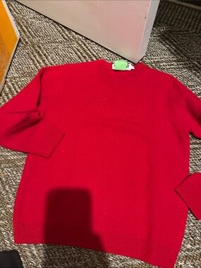 Bonpoint Red Crewneck Sweater for Kids
